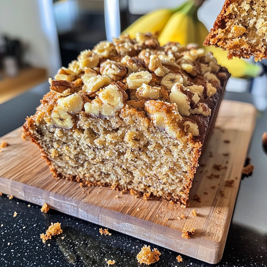 Bananenbrot ohne Mixer