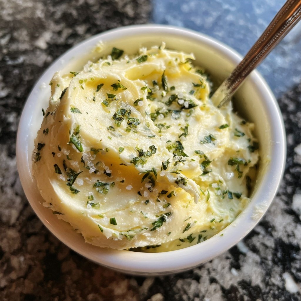 Kräuterbutter Mit Meersalz