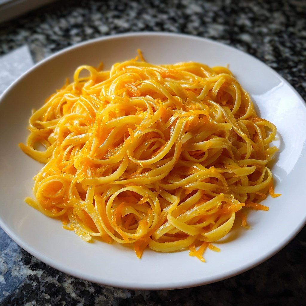 Karotten Nudeln Mit Butter