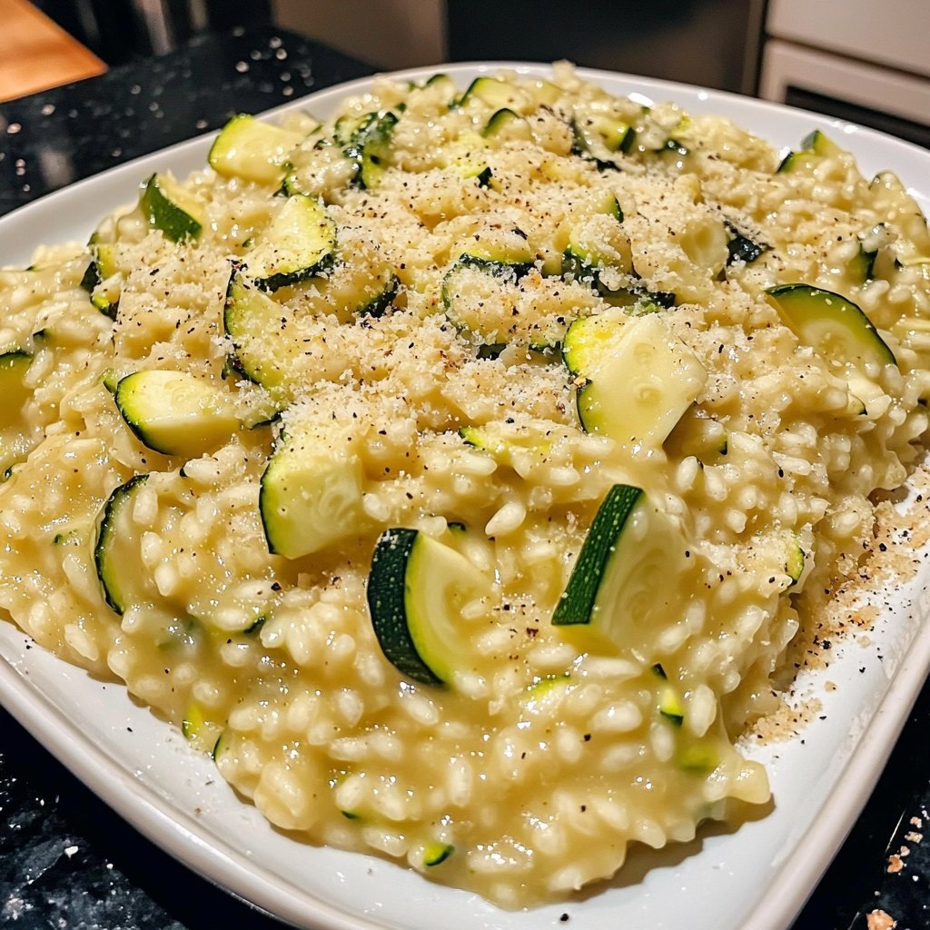 Risotto mit Zucchini
