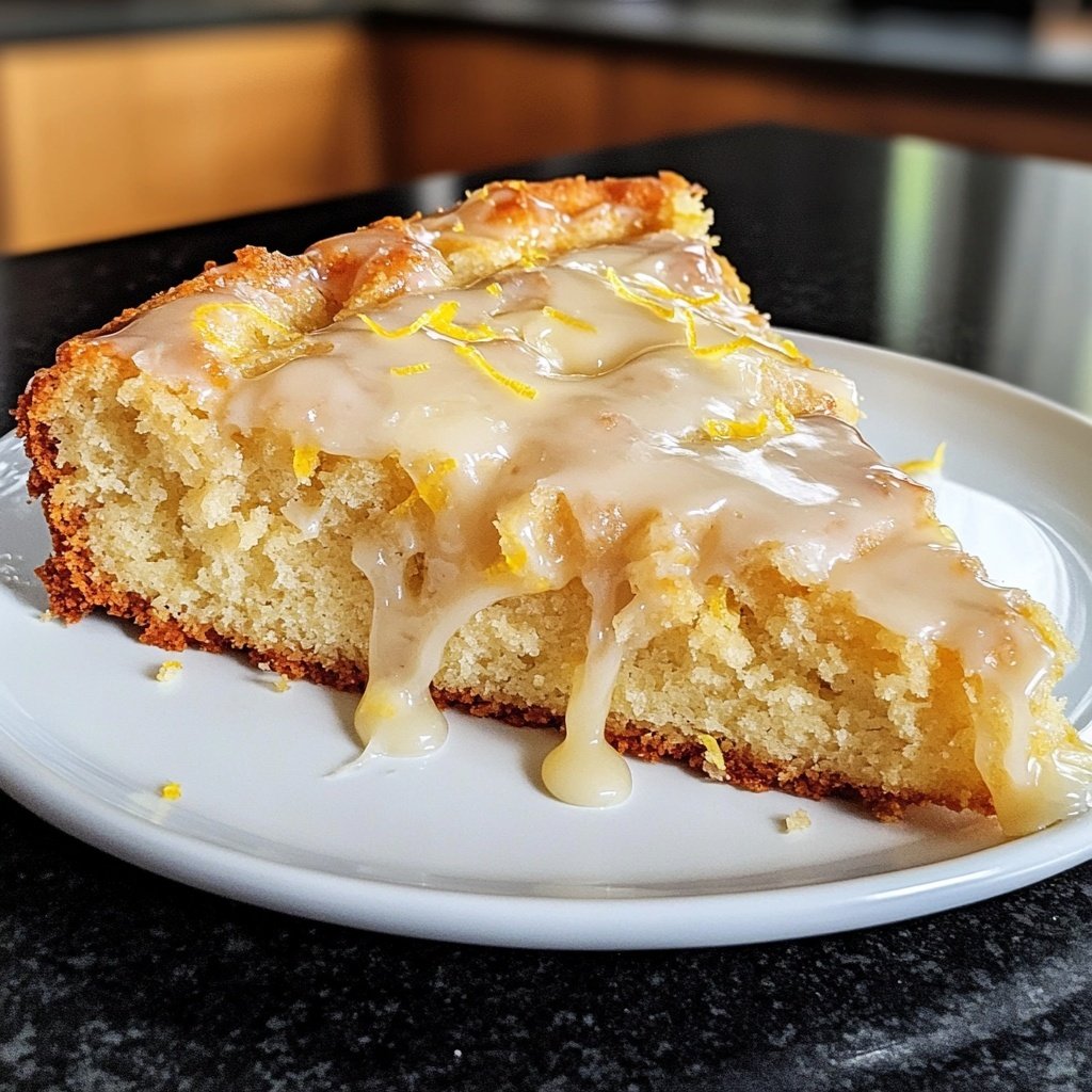 Zitronenkuchen saftig