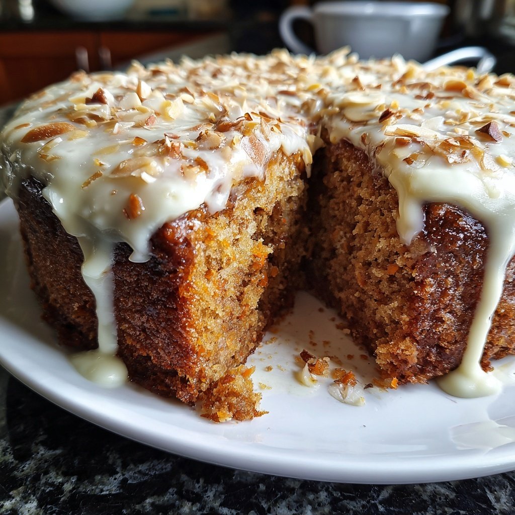 Karottenkuchen Mit Mandeln