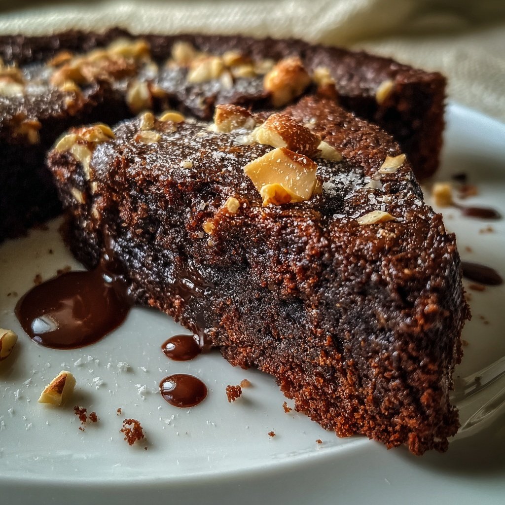 Gesunder Schokoladenkuchen ohne Zucker